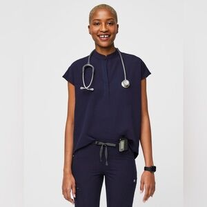 Figs Women's Navy Top